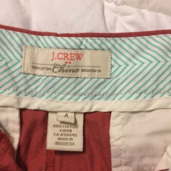 J crew Broken In Chino Shorts - Picture 3 of 3